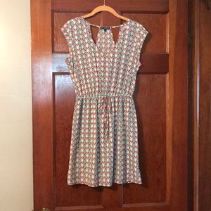 Above the knee length dress